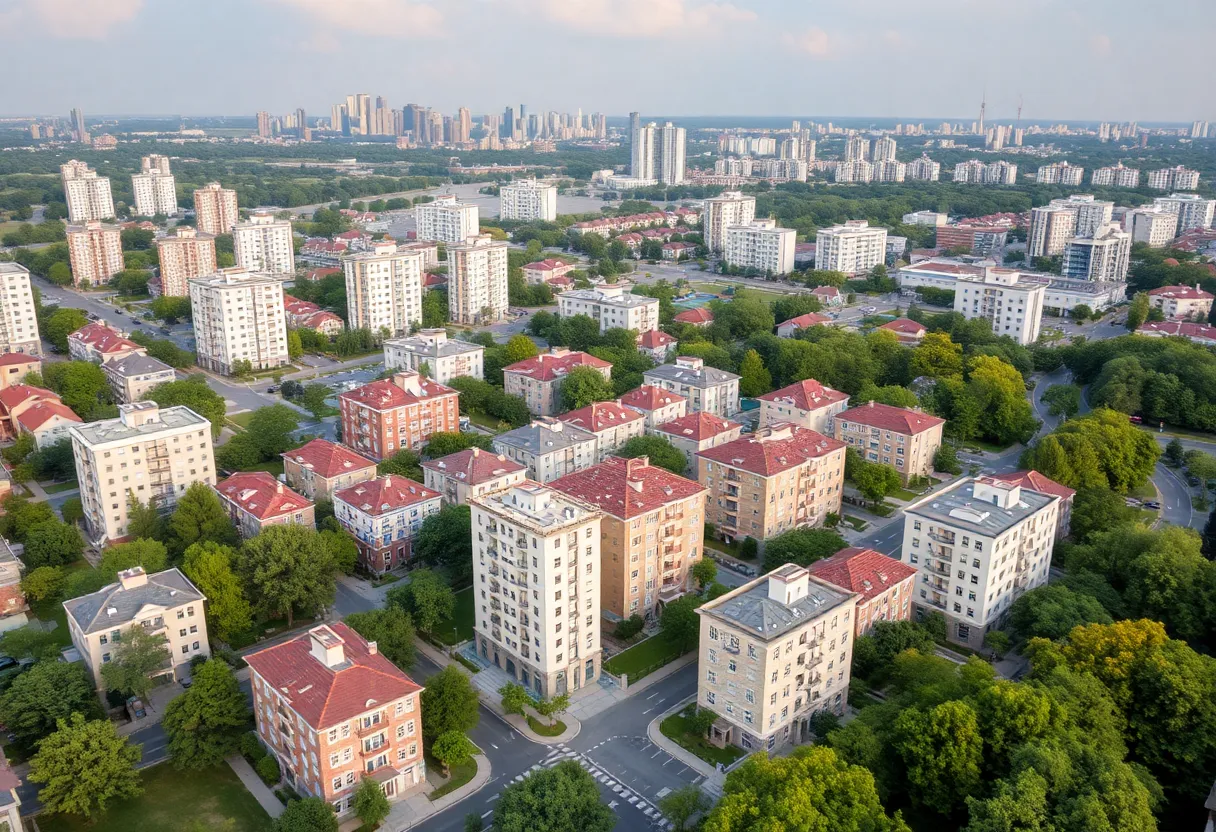 Overview of Chesterfield's new zoning ordinance depicting diverse neighborhoods